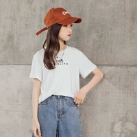 Хлопковая белая футболка