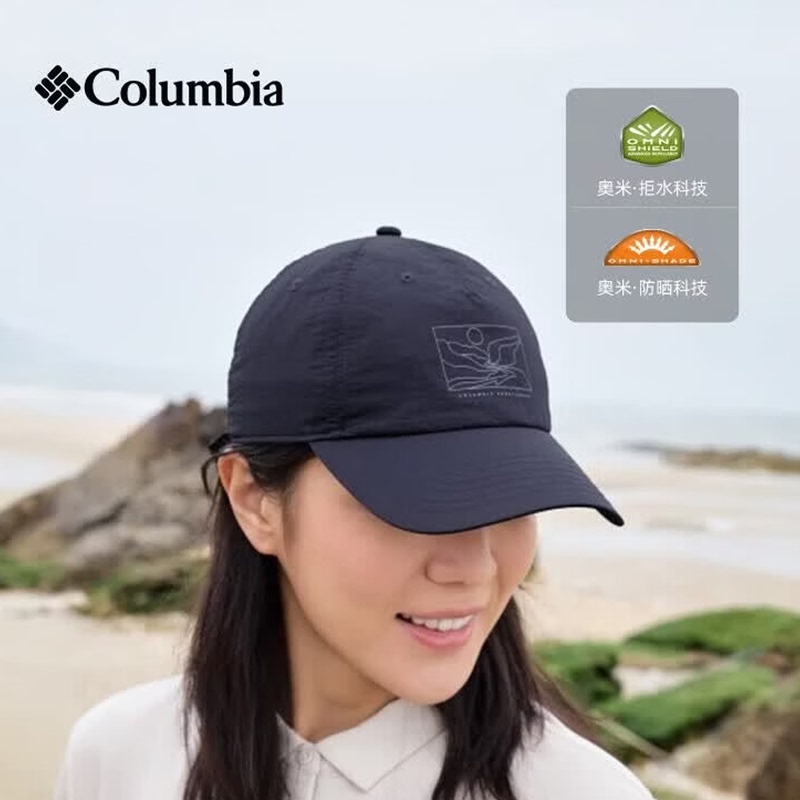 26 Spring/Summer New Columbia Men's and Women's Outdoor Uv Protection Baseball Cap Cu7190