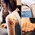 Dán hình xăm không thấm nước bền cá tính tươi mô phỏng sashimi cơ thể sơn che vết sẹo dán hình xăm thực tế hình xăm giả đẹp Vẽ trên cơ thể