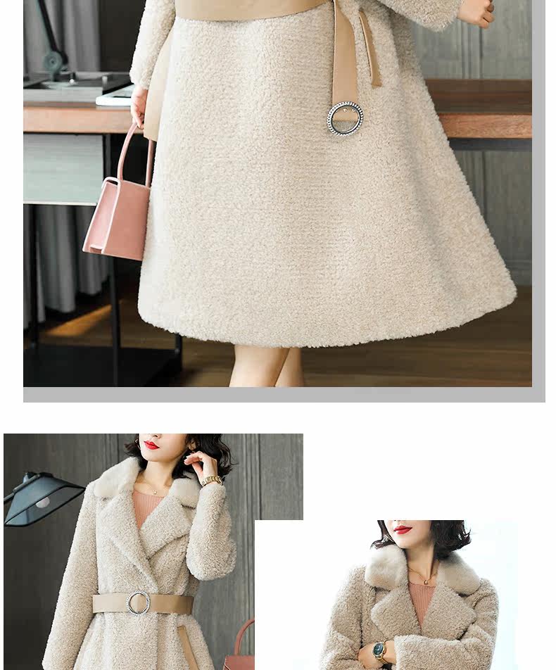 Manteau de fourrure femme - Ref 3174631 Image 32