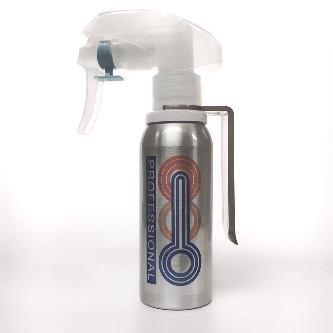 High-density spray kettle sprinkler kettle hairdressing spray kettle space aluminum spray kettle silver hot water kettle high-pressure ultra-fine mist