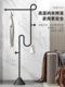 Medieval Style Floor-Standing Coat Rack, Living Room Clothes Rack, Bedroom Clothes Rack, Stainless Steel, Does Not Take up Space, Clothes Storage Artifact