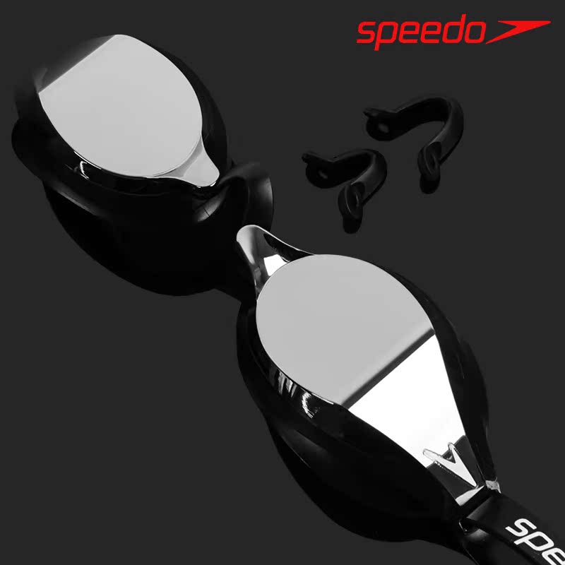 Kính speedo mới Kính bơi chuyên nghiệp dành cho nam và nữ Lớp phủ da cá mập Kính chống nước chống sương mù - Goggles kính bơi view v610