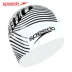 Mũ bơi speedo mới Thanh niên mũ bơi silicone không thấm nước Nam và nữ trẻ em trẻ em mũ bơi thời trang 	mũ bơi nào tốt nhất	 Mũ bơi