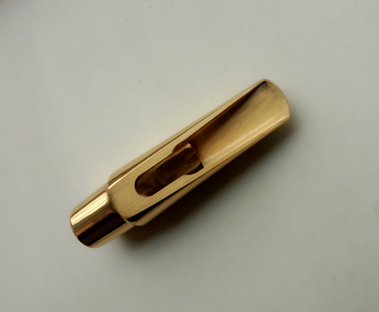 Midtone Jazz Sax Nude Bronze Metal Flute Sound bright and permeable Good blow easy to control the wind opening 5-9