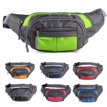 2019 new sports outdoor fanny pack mens and womens multi-function large capacity cash register bag mobile phone bag money business bag