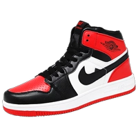 Bxj/aj1-black и red toe