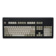 Cherry Gmk Ka1953 Retro Gray and White Pbt Dye-Sublimation Keycaps 161 Keys Lighted Keycaps 9009 Russian English