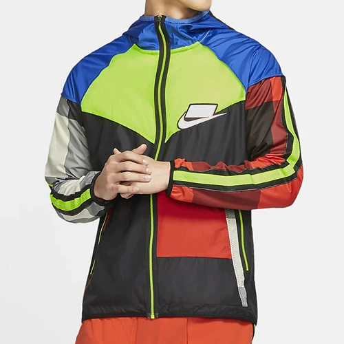 Nike/耐克 Куртка для подлинного мужского ветряного шлифта в пиджаке BV5571-480