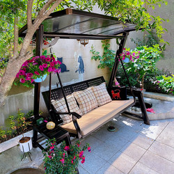 House yard swing outdoor courtyard hanging chair hanging basket outdoor garden swing indoor For Home adult rocking chair