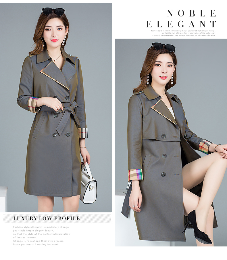Trench pour femme en Coton - Ref 3228054 Image 26