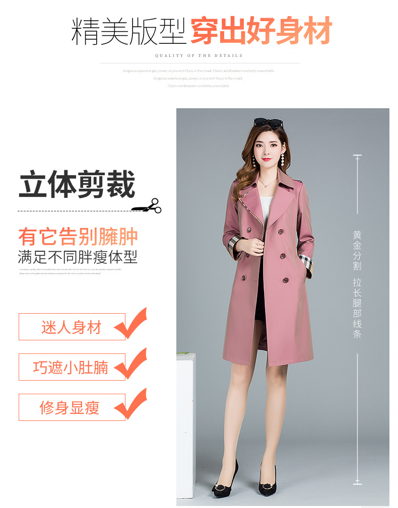 Trench pour femme en Coton - Ref 3228054 Image 11