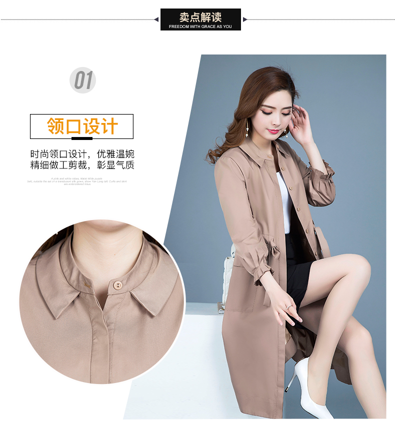 Trench pour femme en Polyester - Ref 3225630 Image 10