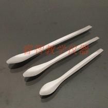 Stainless steel spoon three sets of 3*1 large medium and small chemical laboratory reagent spoon teaching instrument