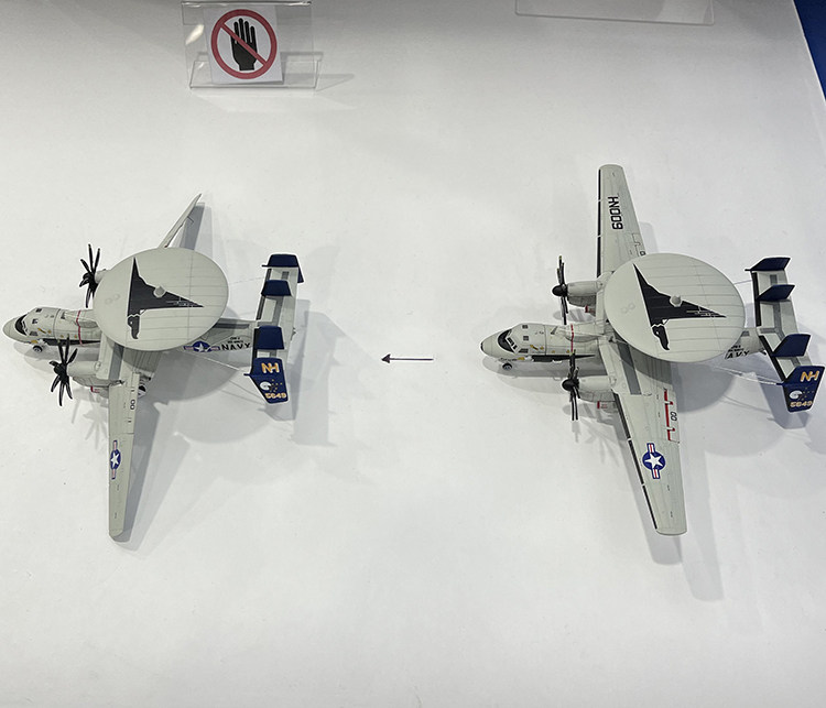 S14 1/144 E-2C Aviation Fighter 024 Hawkeye US Navy VAW-117