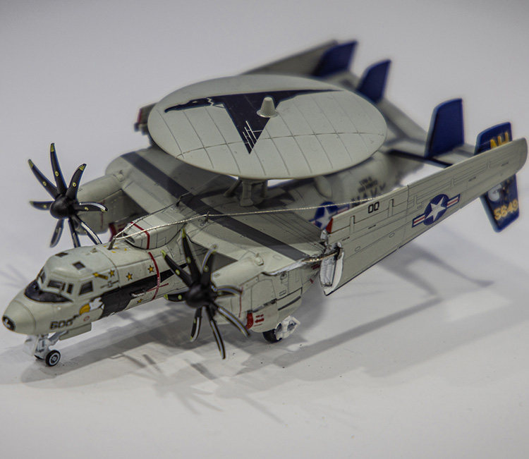 S14 1/144 E-2C Aviation Fighter 024 Hawkeye US Navy VAW-117