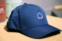 Li Ning AMYN059-2000 badminton series Leisure Dome Joker blue cap Universal Youth couple