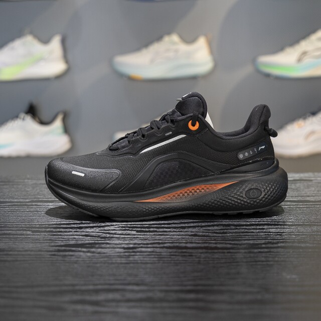 Li Ning cushioning men's lace-up water-repellent casual shoes