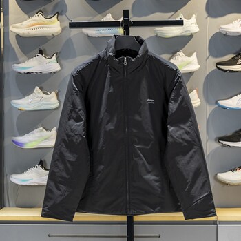 Li Ning Men's down Jacket 2025 Winter New Style Stand Collar Windproof Warm Lightweight down Jacket Aymv587