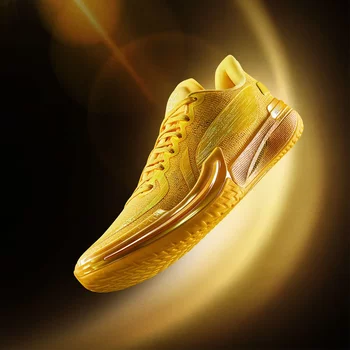 Li-Ning 2025 New Model Gamma 1 Radiance Men's Lightweight High-Rebound Professional Basketball Competition Shoes Abav035