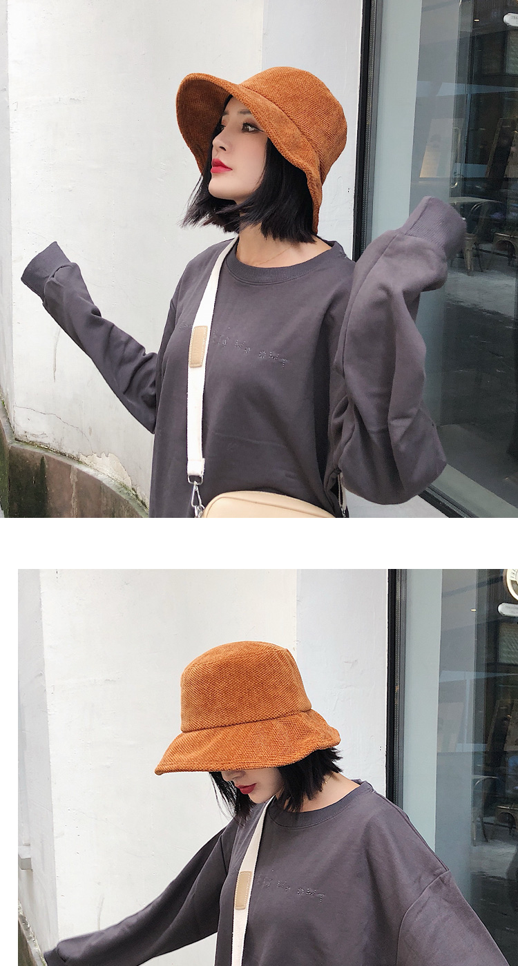 Chapeau pour femme COLOMO en Velours cotele - Ref 3234542 Image 18