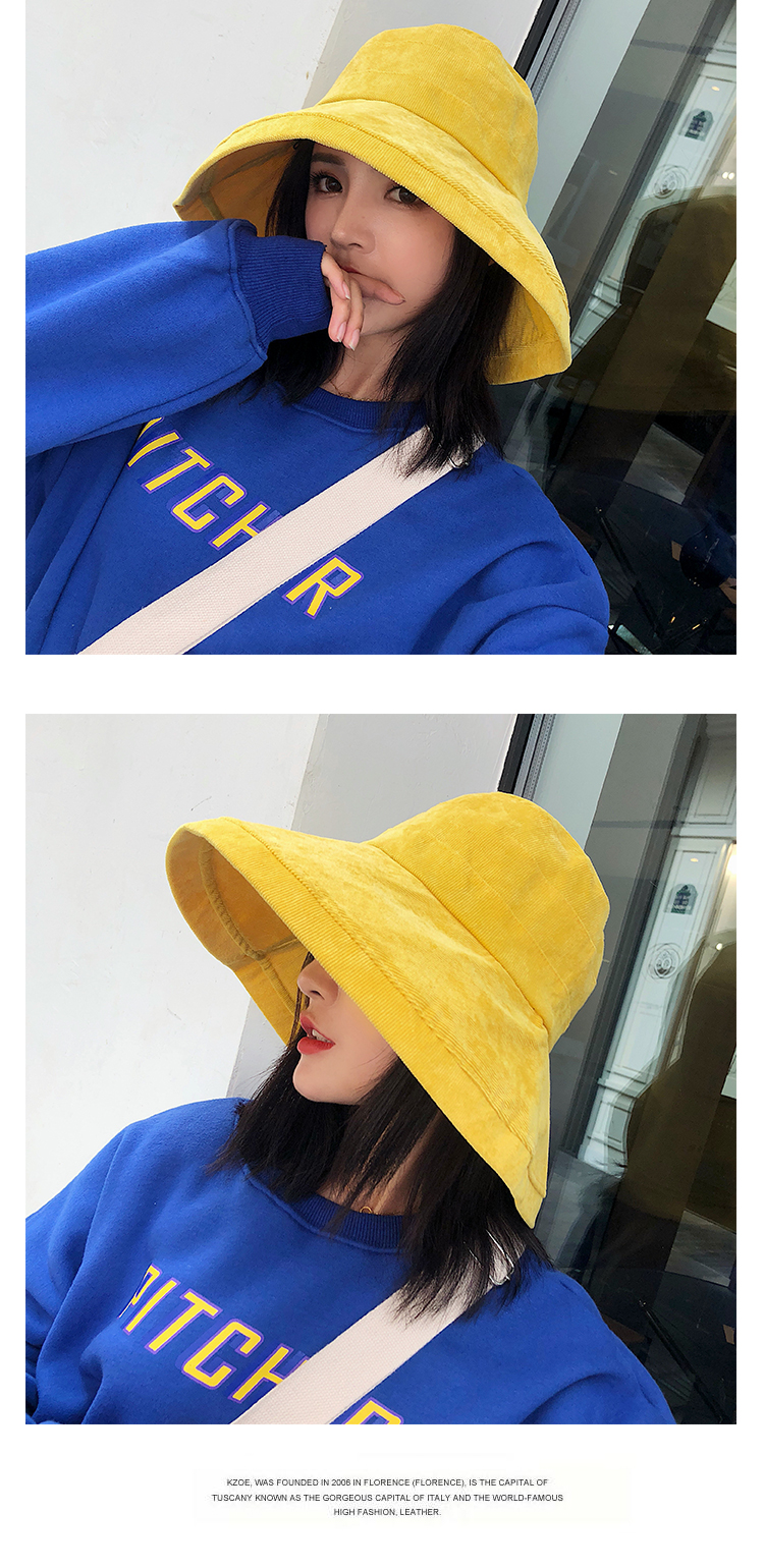 Chapeau pour femme COLOMO en Velours cotele - Ref 3234522 Image 17