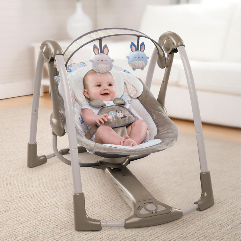 dual baby swing