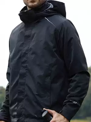 Simboo Seavo outdoor stormtrooper Men's and women's three-in-one cold and windproof down cotton jacket fleece warm soft shell