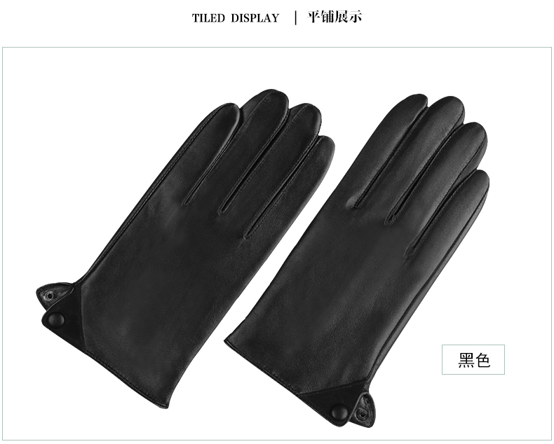 Gants pour homme      en peau de mouton - Ref 2781280 Image 19