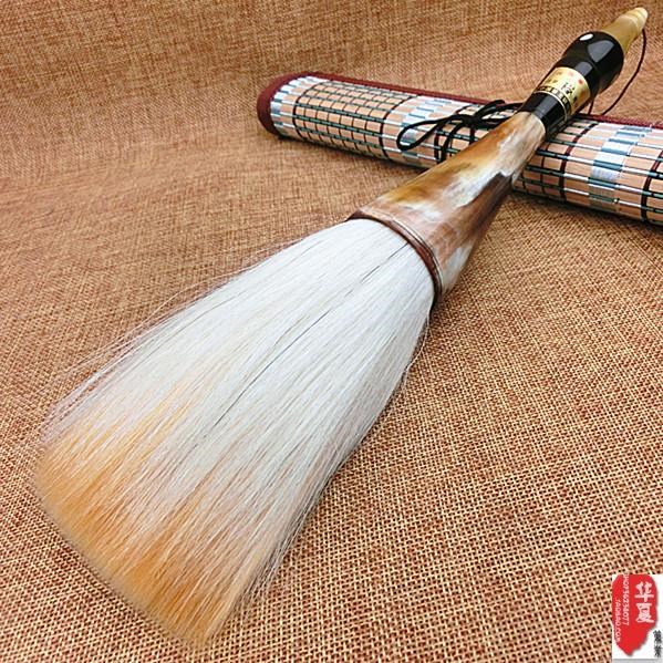 Tipper Wolf Milt large size Natural horn brush pen with large grip pen and pen cum mush pen calligraphy special