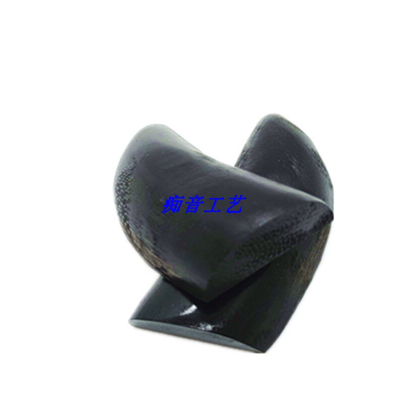 Gossip Black Holy Grail Angle New Bamboo Gossip Taoist Hand Carved Original Nine House Gossip Small Size 7 cm