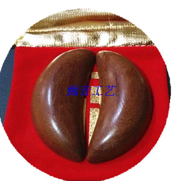 Chinese Wood Divination Red Sandalwood Sacred Divination Sacred Cup Guangdong Moon Divination Whistleblower Red Sandalwood