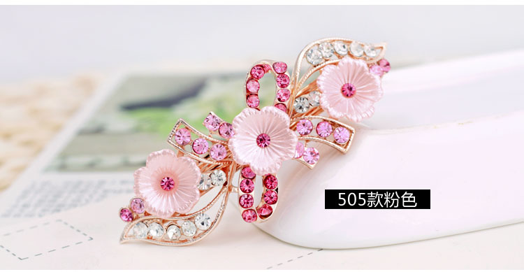 Nhật Bản và Hàn Quốc kẹp tóc nữ mùa xuân Hàn Quốc clip đầu clip nhỏ clip kim cương giả tóc hoang dã thẻ cạnh clip phụ kiện tóc thanh lịch trâm cài tóc