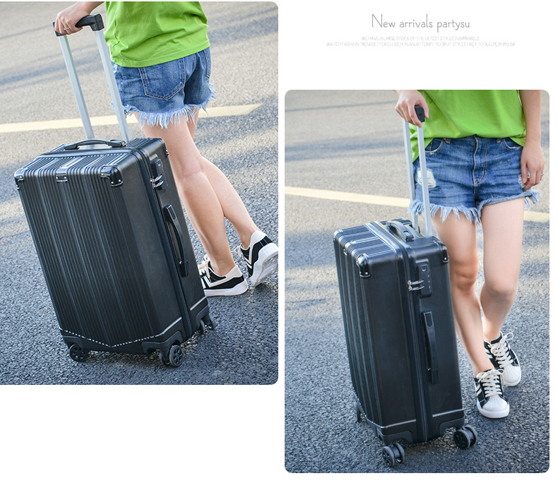 Vali nữ 24 inch vạn năng bánh xe vali hành lý khóa hộp 20 nam thời trang xe đẩy sinh viên vali xiaomi