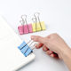 Guangbo Long Tail Clip Dovetail Clip Office Supplies Colored Metal Bill Clip Small Stationery Large Data Clip Classification Long Tail Bill Clip Storage Food Photo Creative Test Paper Strong Iron Clip