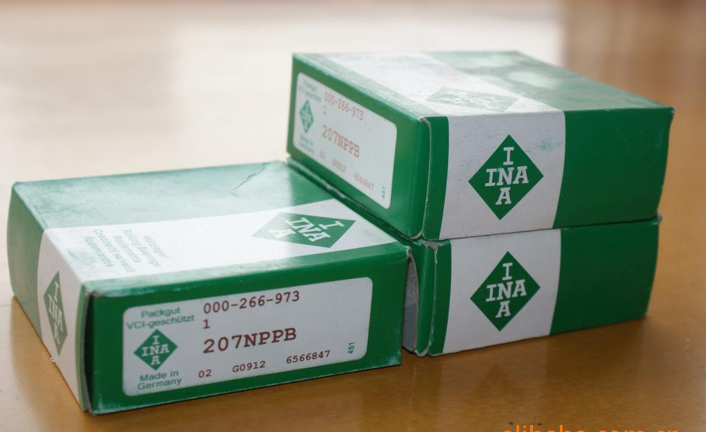 Vòng bi INA của Đức mang vòng bi một chiều CSK8PP kích thước 8 * 22 * ​​9 bên trong và bên ngoài với rãnh then vòng bi 608