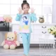 Đồ ngủ trẻ em cotton mùa xuân và mùa thu dài tay cô gái mỏng phần lớn trẻ em phù hợp với trẻ em nữ dịch vụ nhà bé gái