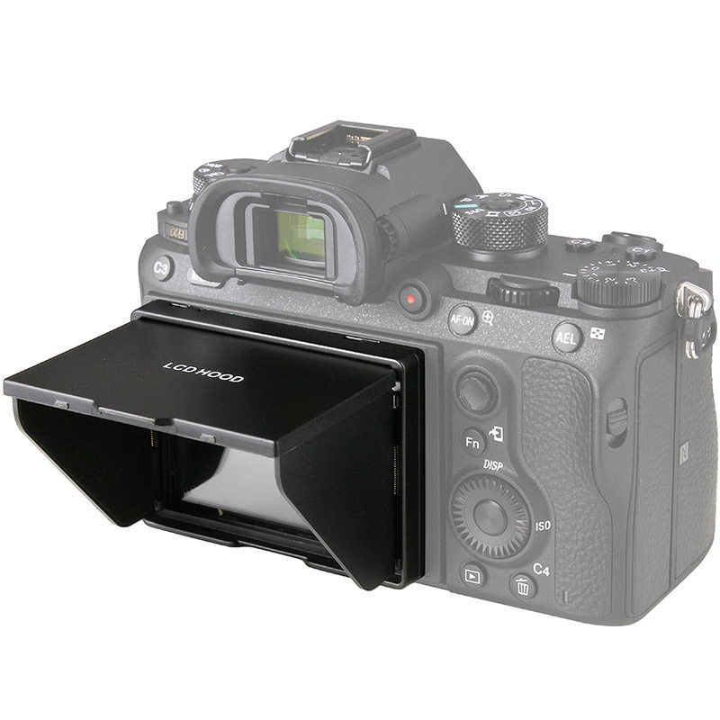 CANON 5D MARK II 5DII 5D2 1D 1DS III CAMERA SCREEN HOOD CANON SUNSHADE