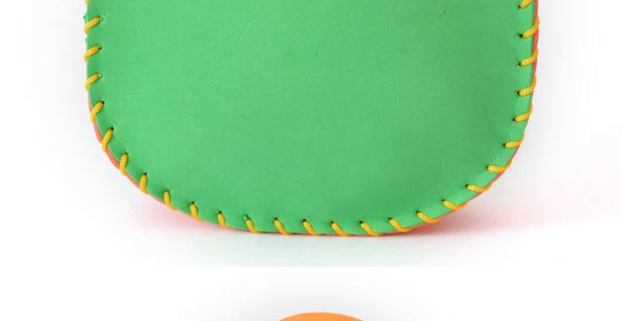 Nhãn dán sáng tạo eva may túi DIY handmade câu đố đồ chơi trẻ em 3D stereo cha-con dán đồ dùng mầm non tự làm