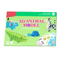 Childrens handmade 3D three-dimensional origami book collection kindergarten production diy material package educational toys