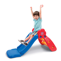 Gao thinking intelligent baby 2 in 1 slide basketball rack sports base children indoor playground sports equipment