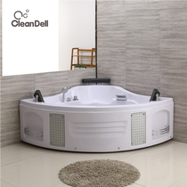 Conlida Bathroom Acrylic Triangle Bathtub Arc Sector Massage Surf Bathtub Single Double Bathroom With Shower Bath Sauna