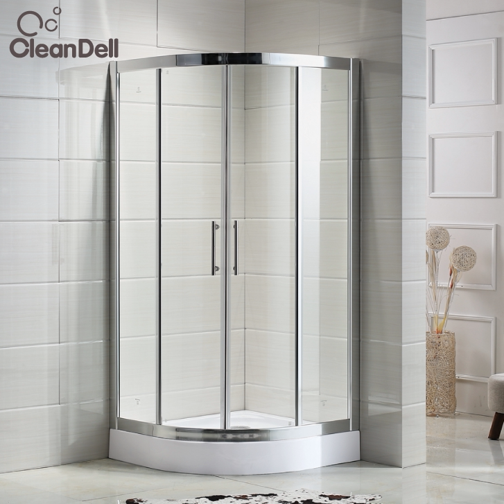 Shower room integral bathroom one-piece bathroom shower room with base tempered glass arc fan-free