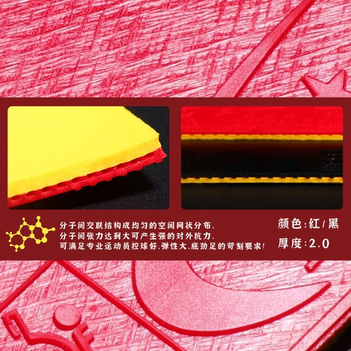 Tuttle Li Yang Series G20 Astringent Rubber, специальный набор резины для настольного теннисного ракетки, резиновая резина, профессиональная атака, профессиональная атака