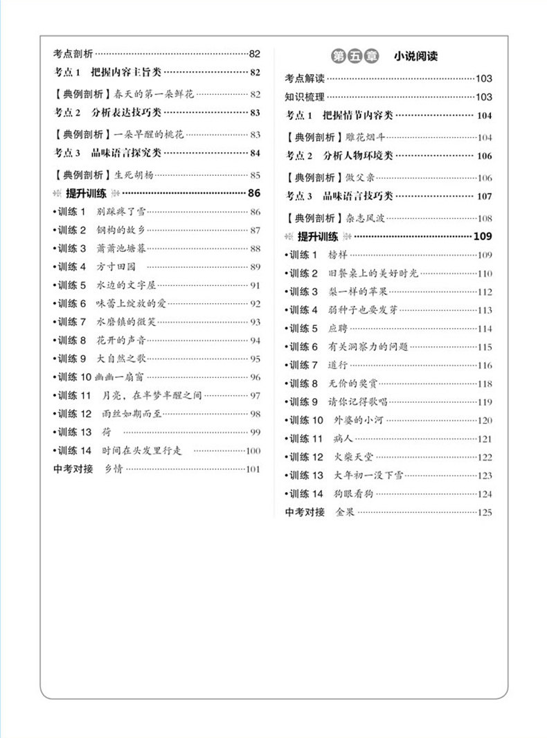 易佰2015年初三语文课外书初中考现代文阅读