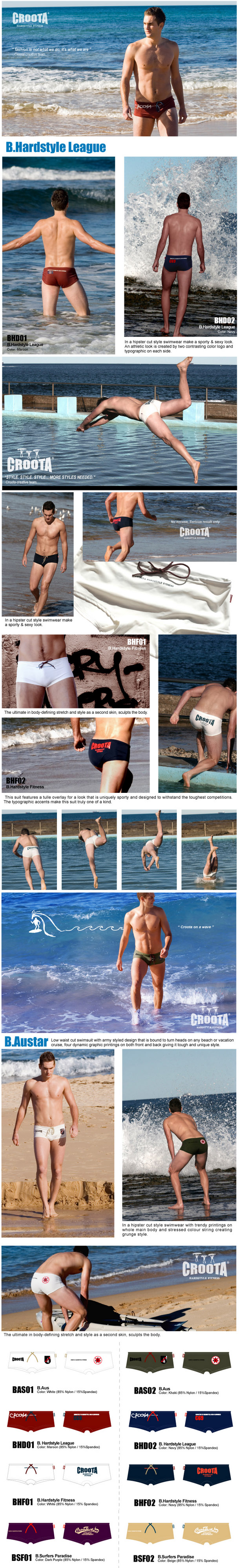 Quần bơi nam thời trang eo thấp Căng thẳng mượt Quần short nam boxer quần bơi bó sát quần bơi nam speedo chính hãng