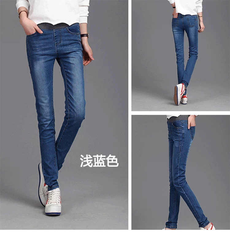 Quần jeans bé gái mùa đông cộng với quần nhung dày trẻ em trong quần nhung bé trai một mảnh nhung mùa thu và quần mới mùa đông