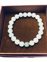 Natural Xinjiang Jade Tianshan Cui Bracelet 10M-welfare live broadcast special link Tianshan Ice Cui