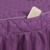 lụa Wang Fang Hàn Quốc rắn màu bông denim bedspread thẩm mỹ viện làm đẹp với thân lõi lỗ massage bedspread - Trang bị tấm