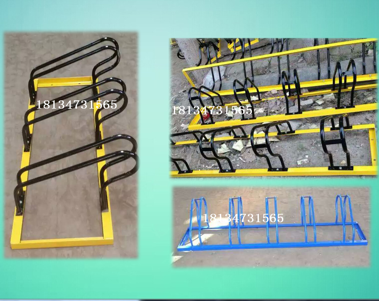 Black and yellow luxury cassette electric car parking rack bicycle parking rack bicycle parking rack parking space